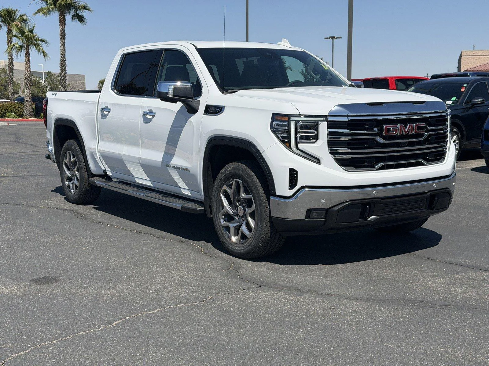 New 2026 Summit White GMC SLT image 1