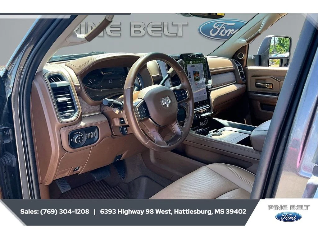 Used 2024 Granite Crystal Metallic Clearcoat Ram Longhorn image 13