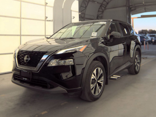 Used 2023 Black Nissan SV image 1