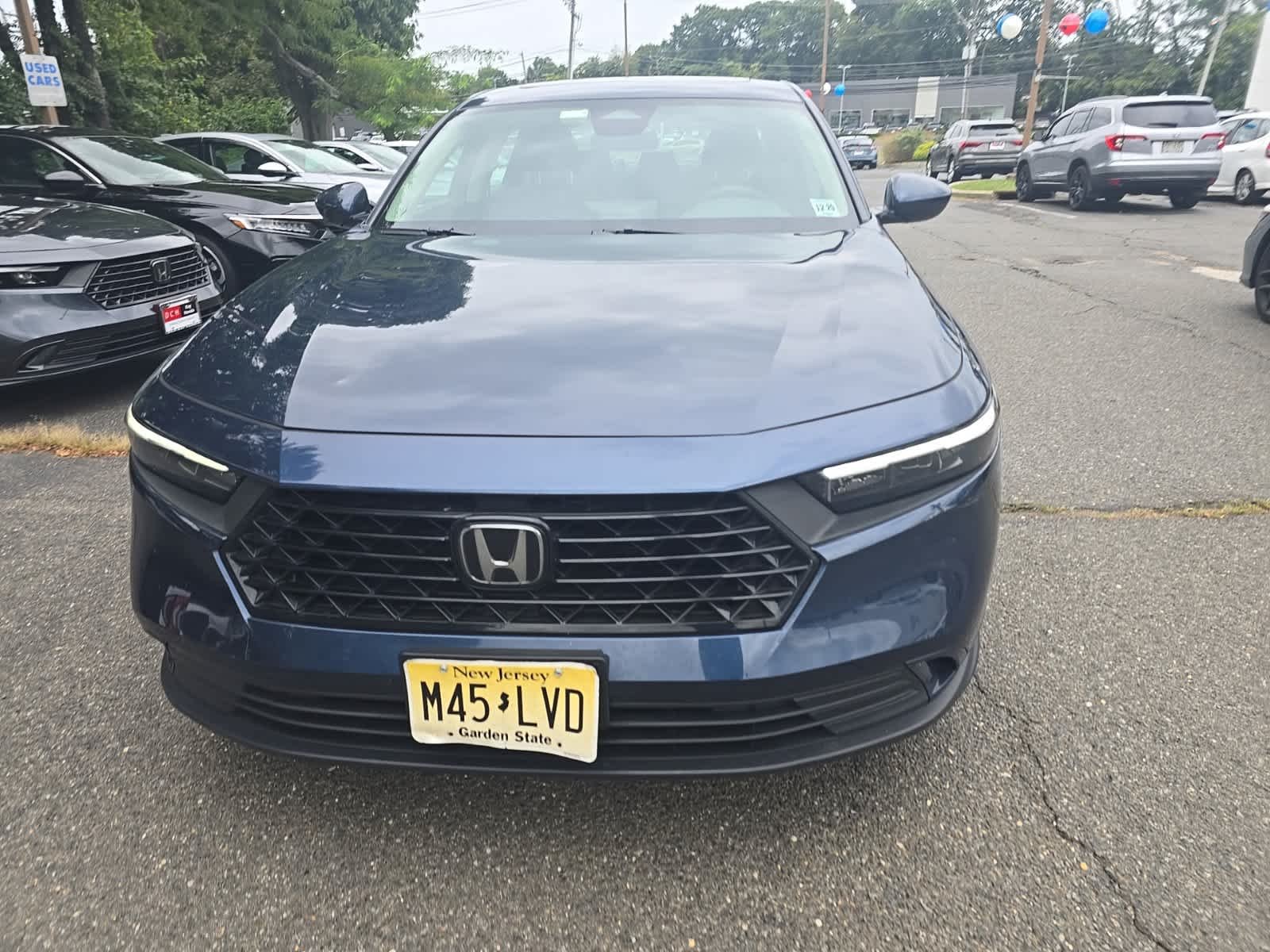 Certified Used 2024 Canyon River Blue Metallic Honda EX image 2