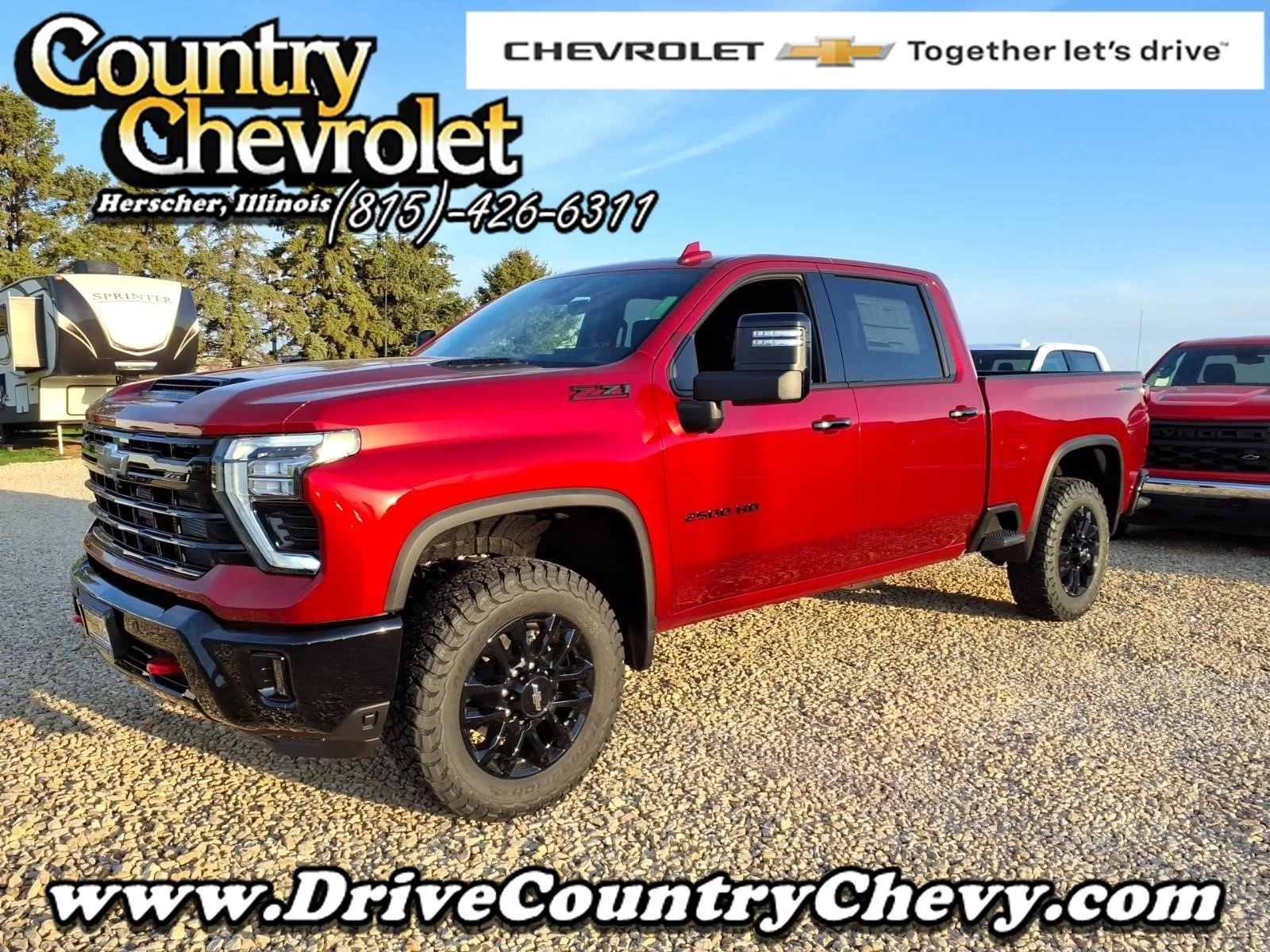 New 2026 Radiant Red Tintcoat Chevrolet LTZ image 1