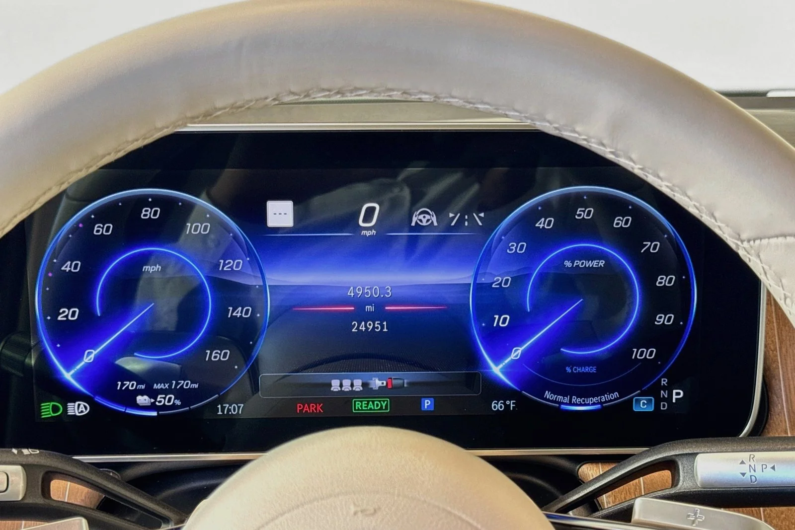 Used 2023 Obsidian Black Metallic Mercedes-Benz EQS 450 image 12