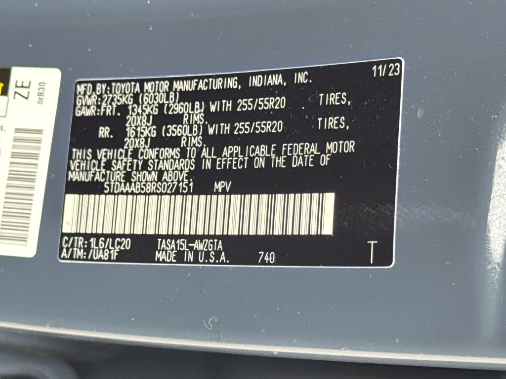 Used 2024 White Toyota Limited image 49