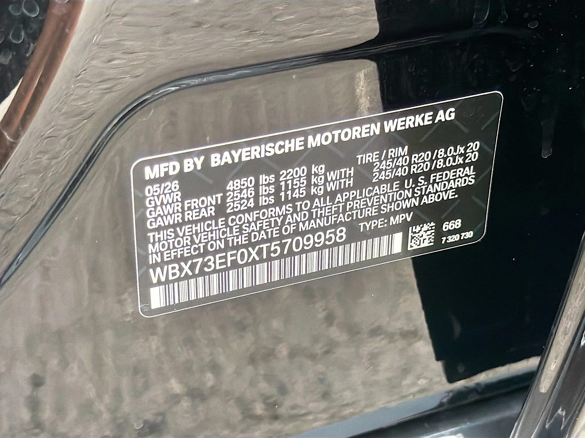 New 2026 Jet Black BMW xDrive28i image 42