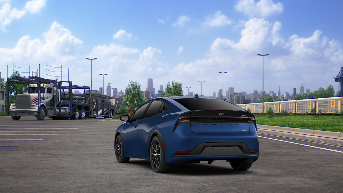 New 2027 Reservoir Blue Toyota XLE AWD image 20