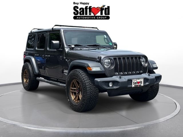 Used 2018 Gray Jeep Unlimited Sport S image 9