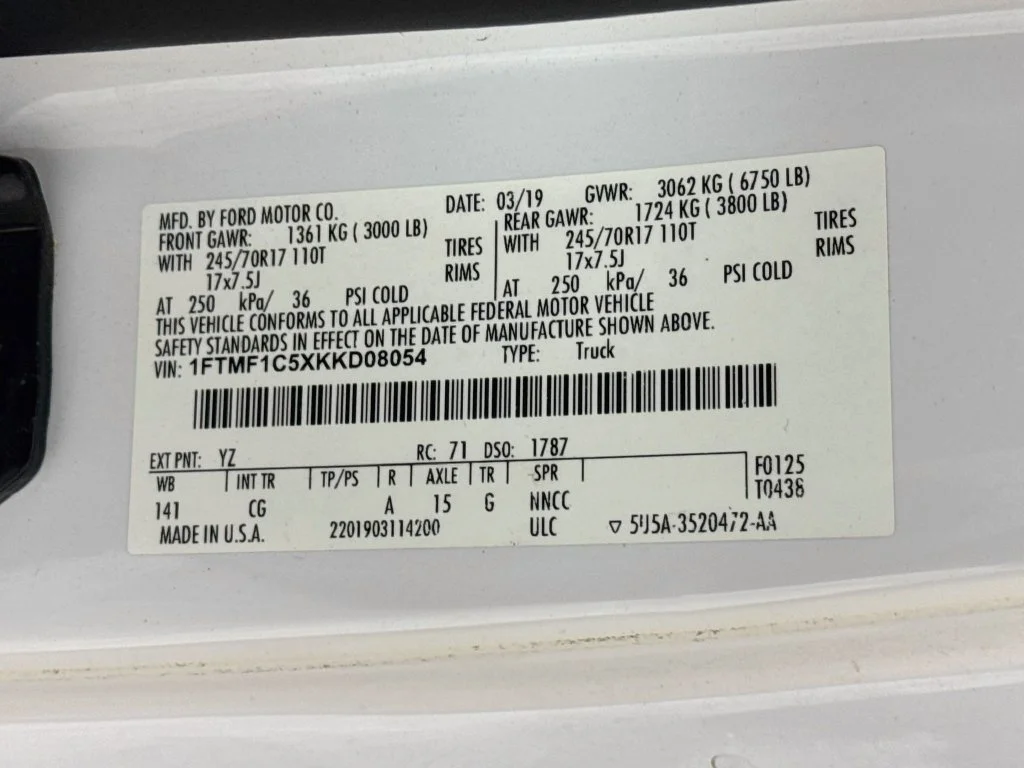 Used 2019 White Ford XL image 34