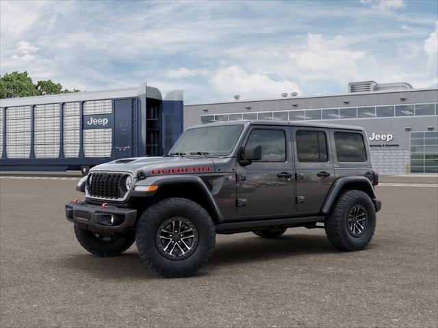 New 2026 Granite Crystal Metallic Clear-Coat Exterior Paint Jeep Rubicon X image 1