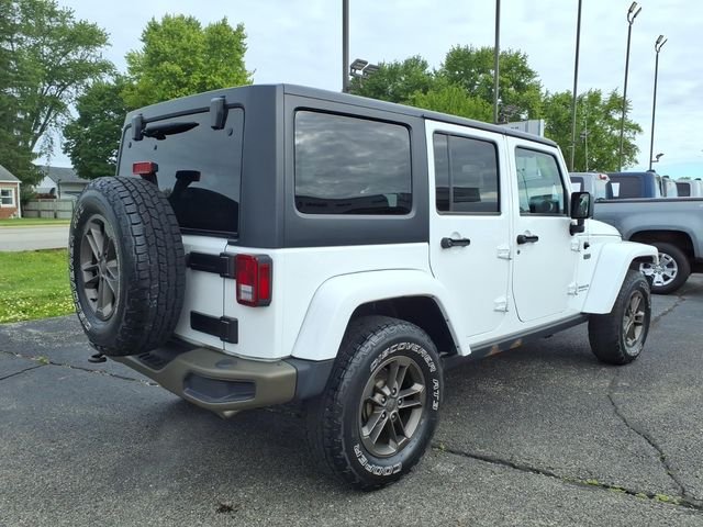 Used 2017 White Jeep Unlimited Sahara image 7