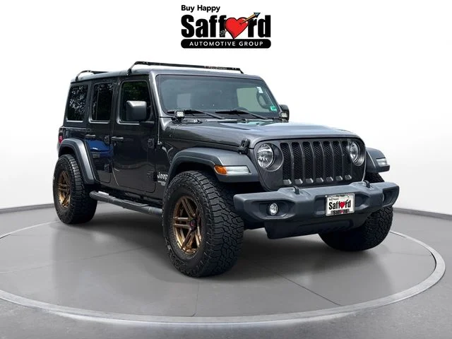 Used 2018 Gray Jeep Unlimited Sport S image 9