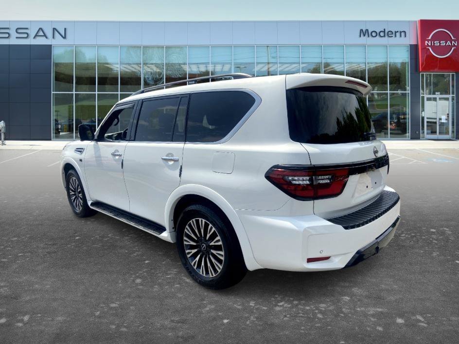 Used 2021 Aspen White Tricoat Nissan SL image 6