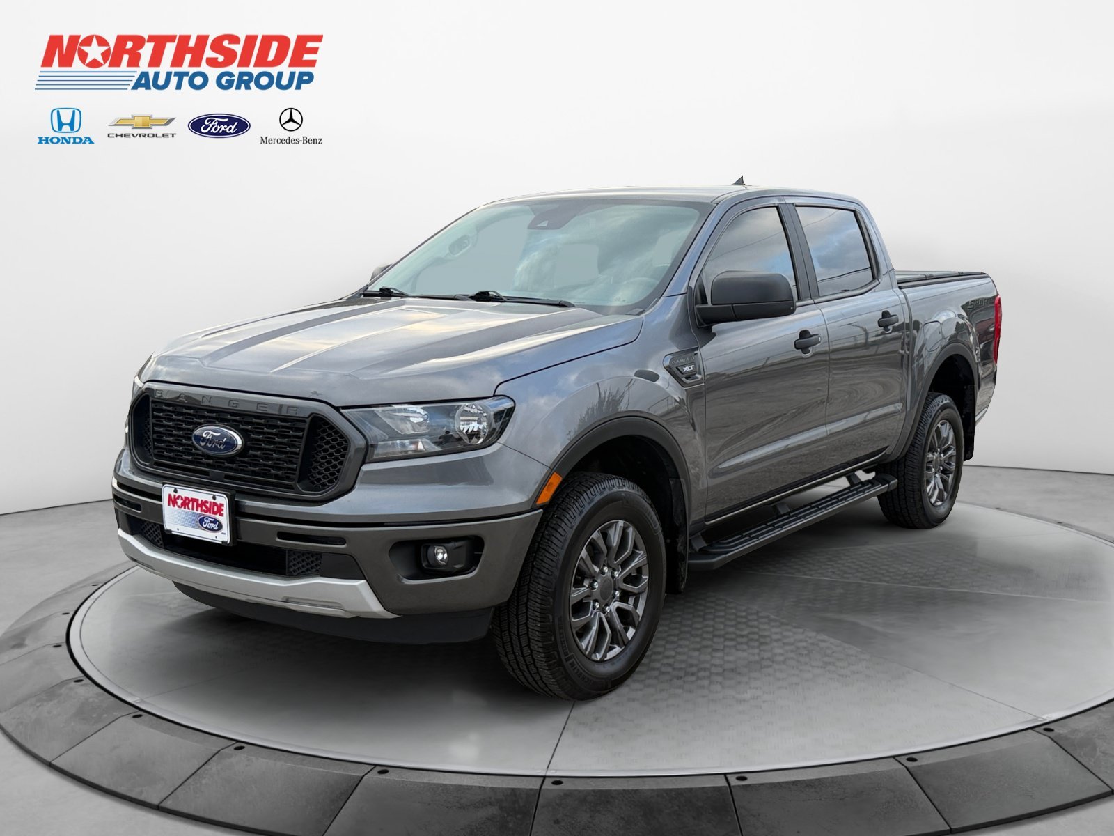 Used 2022 Carbonized Gray Metallic Ford XLT image 3