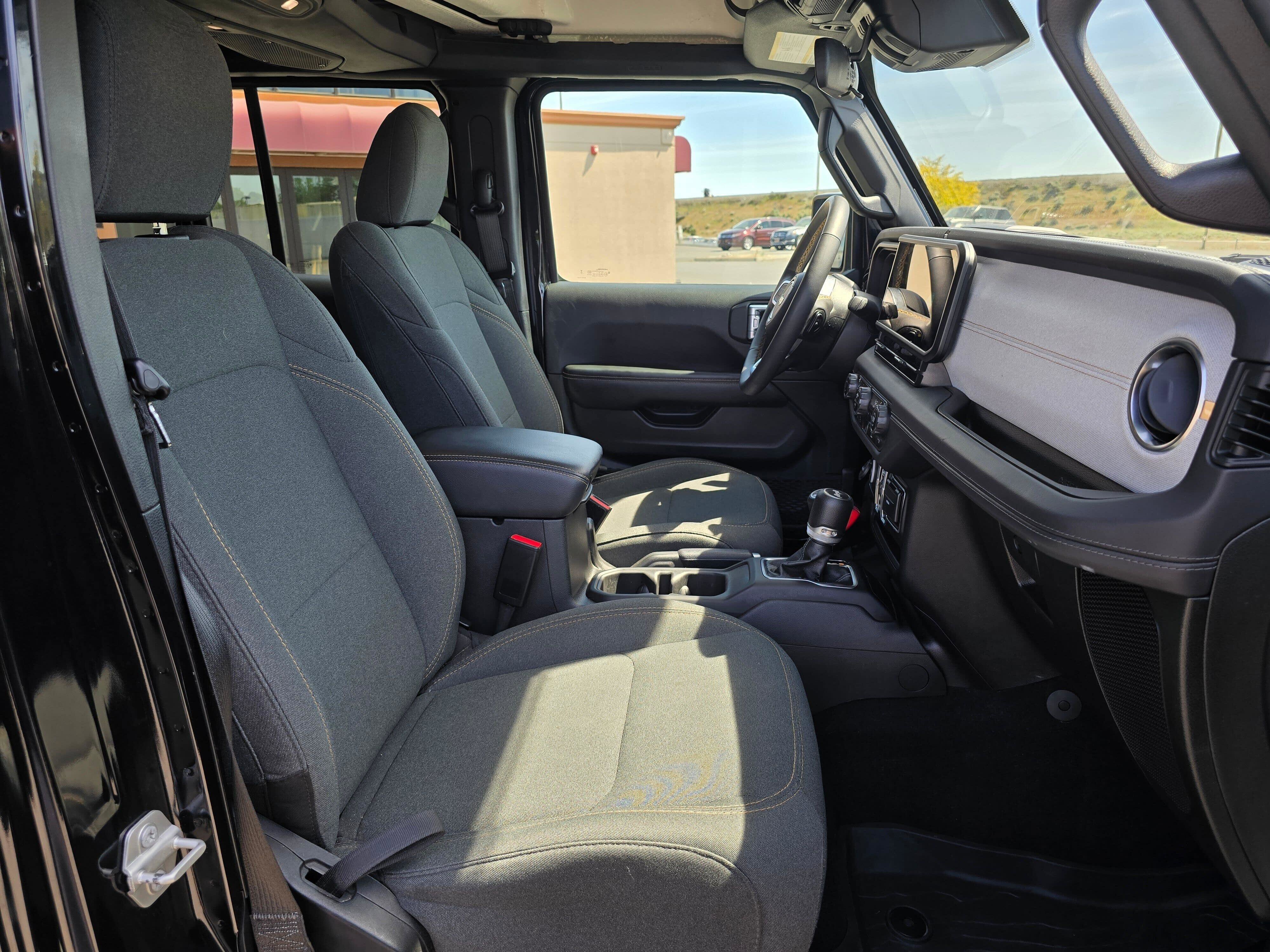 Used 2024 Black Clearcoat Jeep Sahara image 14