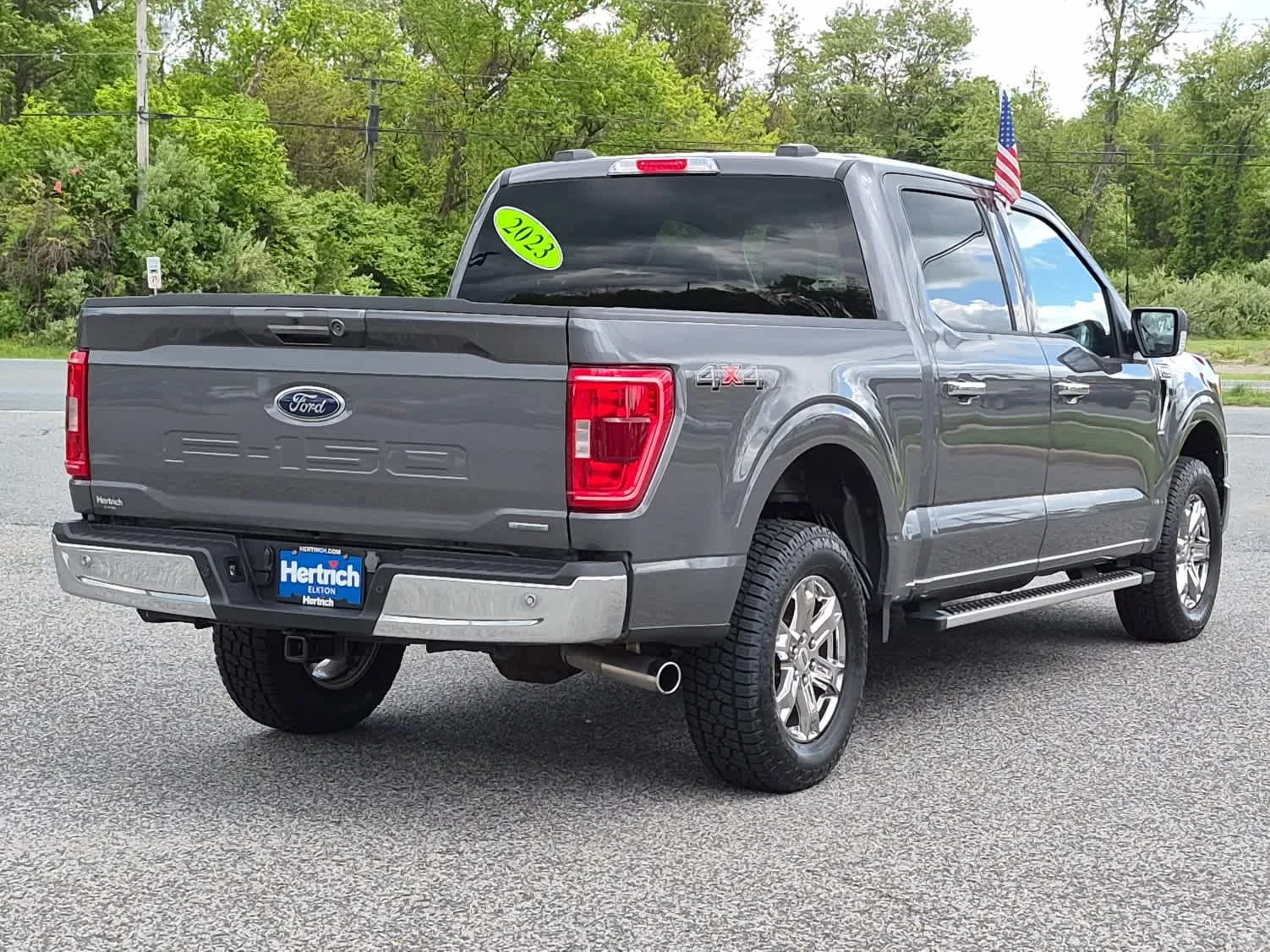 Used 2023 Carbonized Gray Ford XLT image 3
