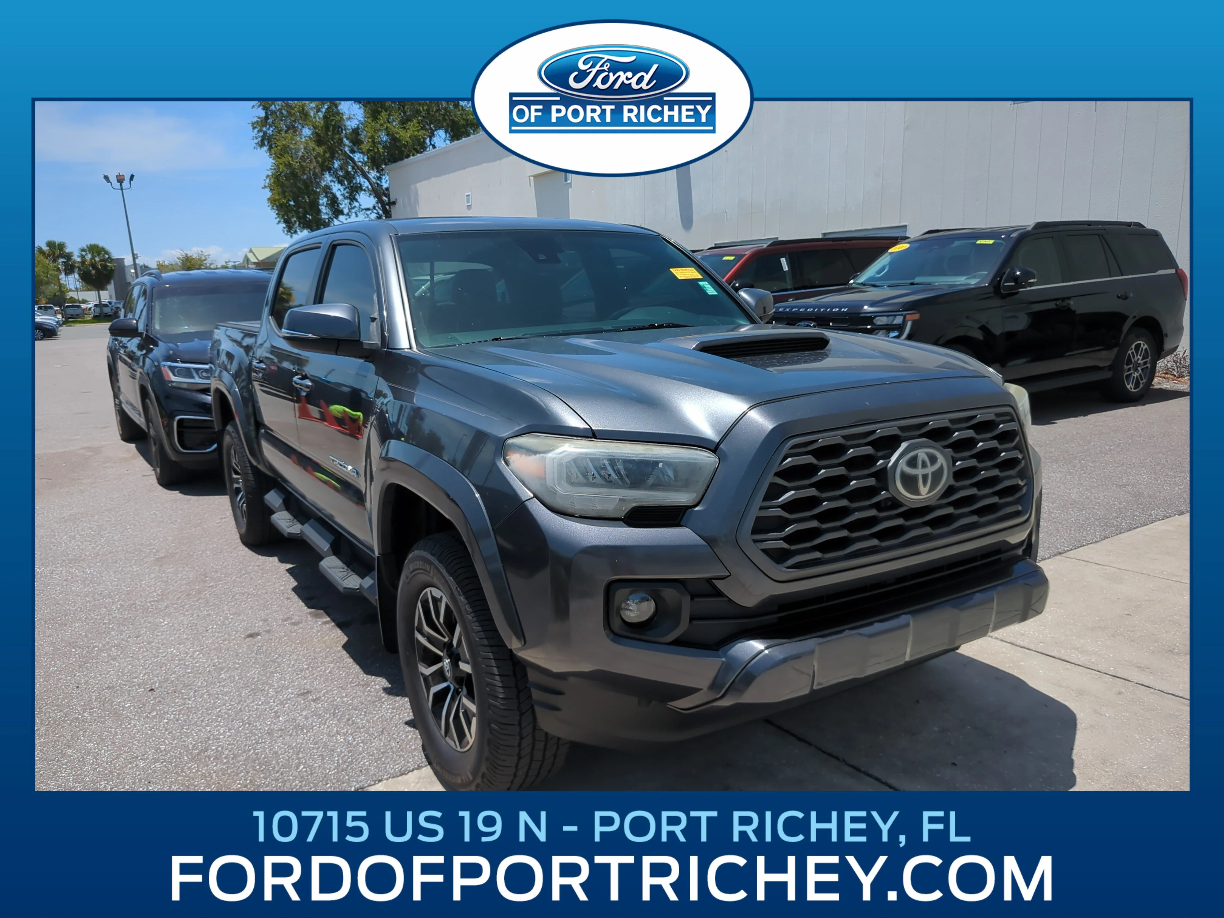 Used 2020 Magnetic Gray Metallic Toyota TRD Sport image 1