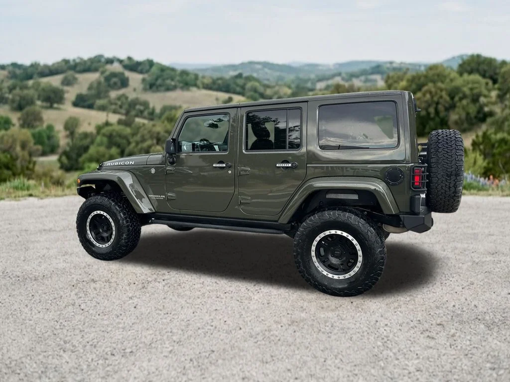 Used 2016 Green Jeep Unlimited Rubicon image 6