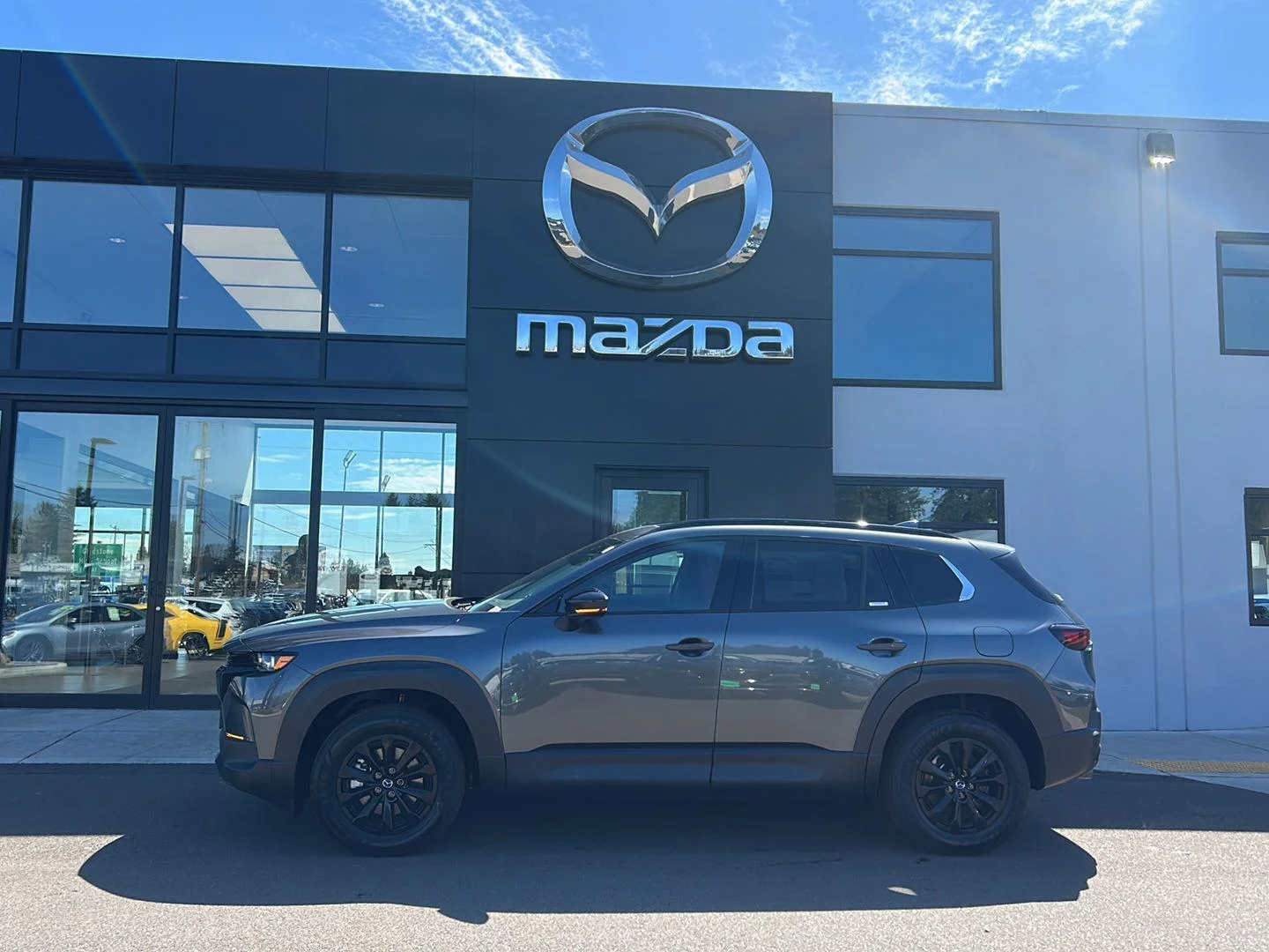 New 2026 46G MACHINE GRAY METALLIC Mazda Premium AWD image 1