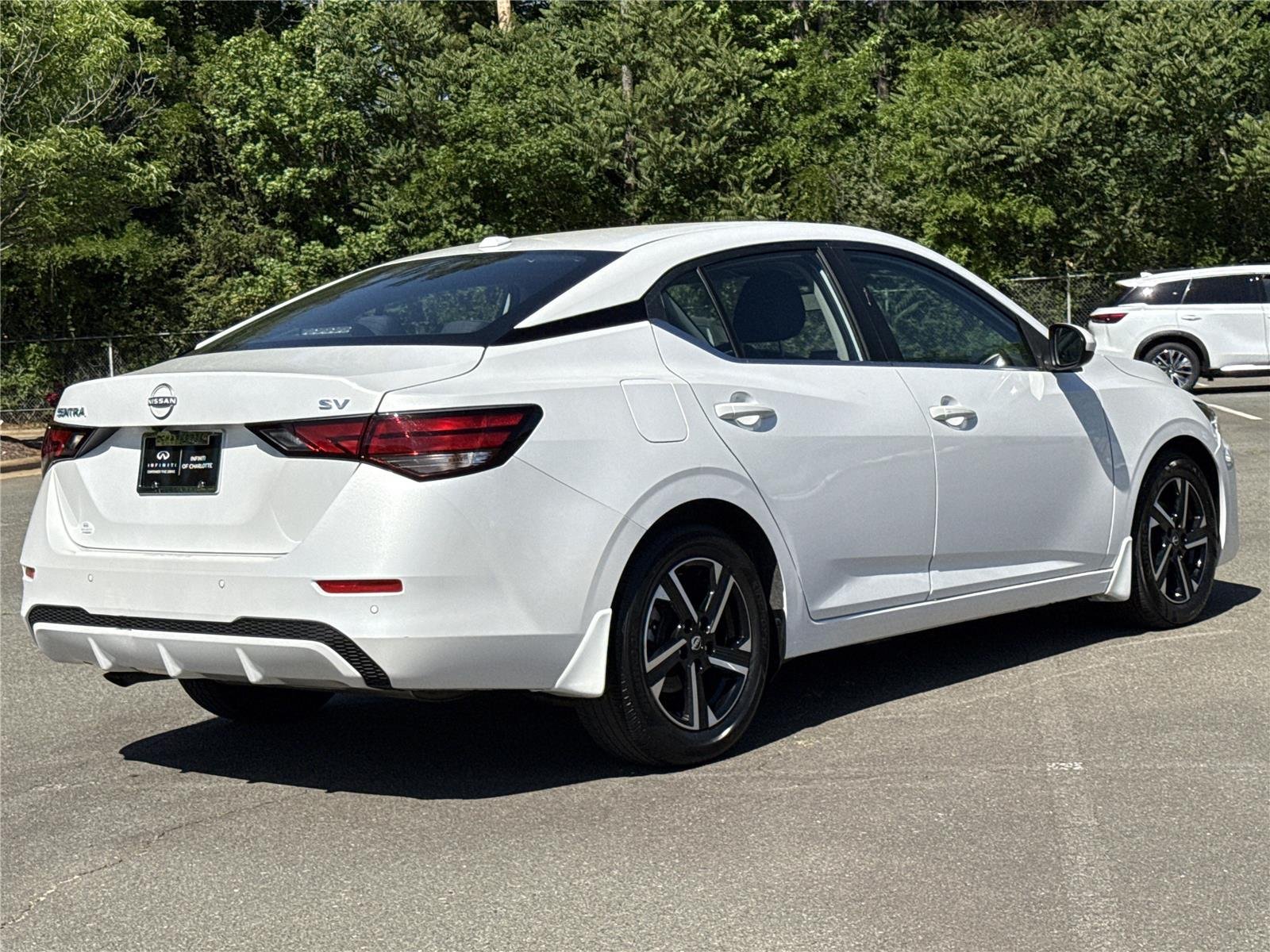 Used 2024 Aspen White Tricoat Nissan SV image 16