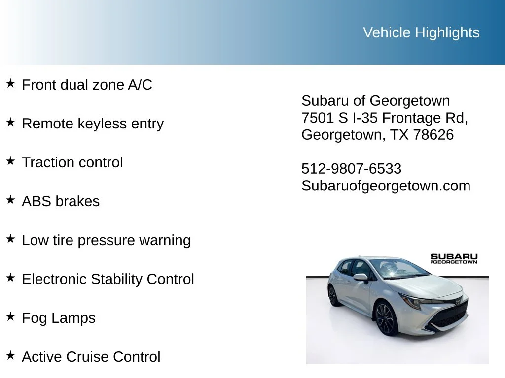 Used 2019 White Toyota XSE image 9