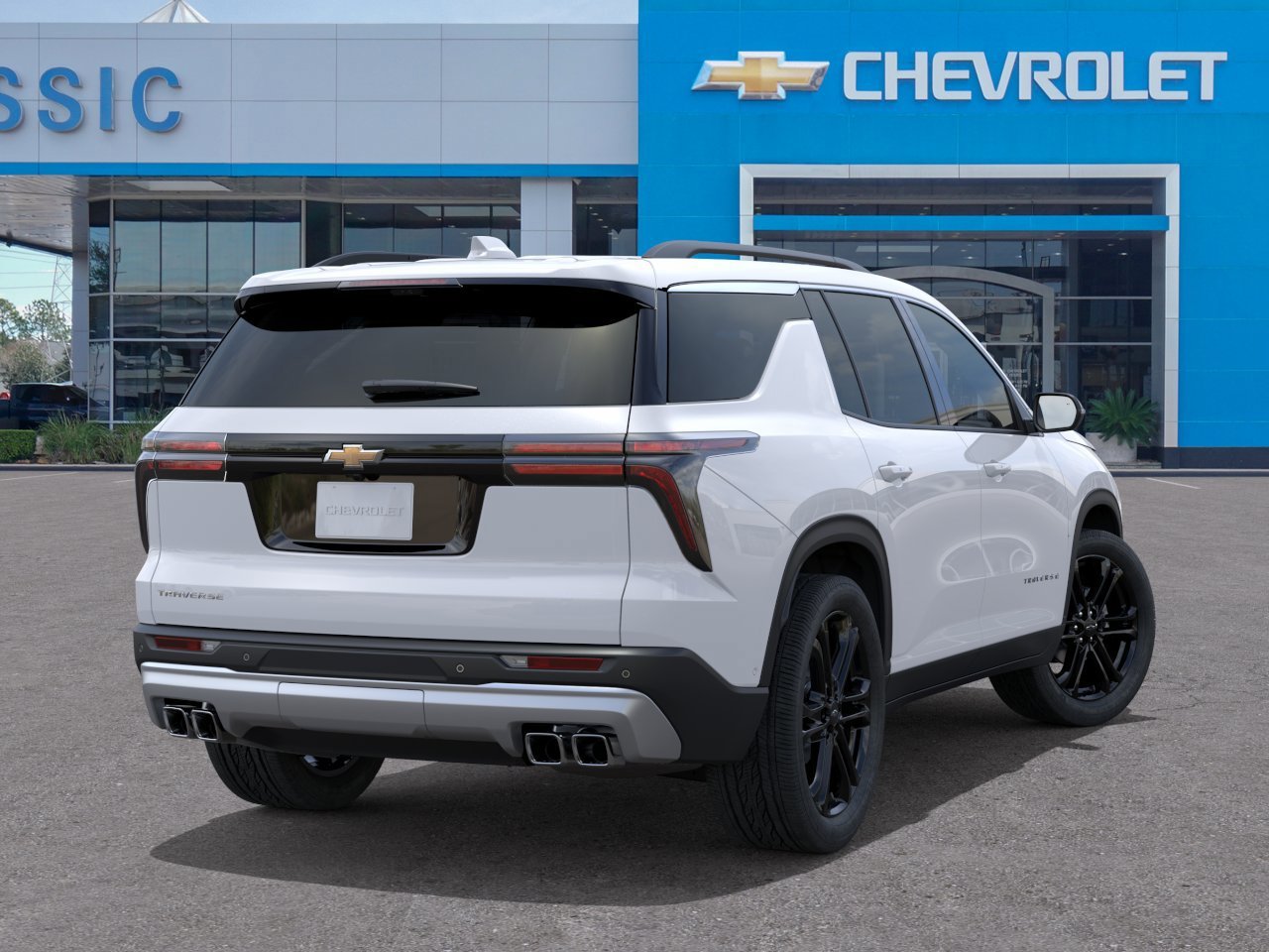 2026 Chevrolet Traverse LT White at Classic Elite Chevrolet Hwy 6