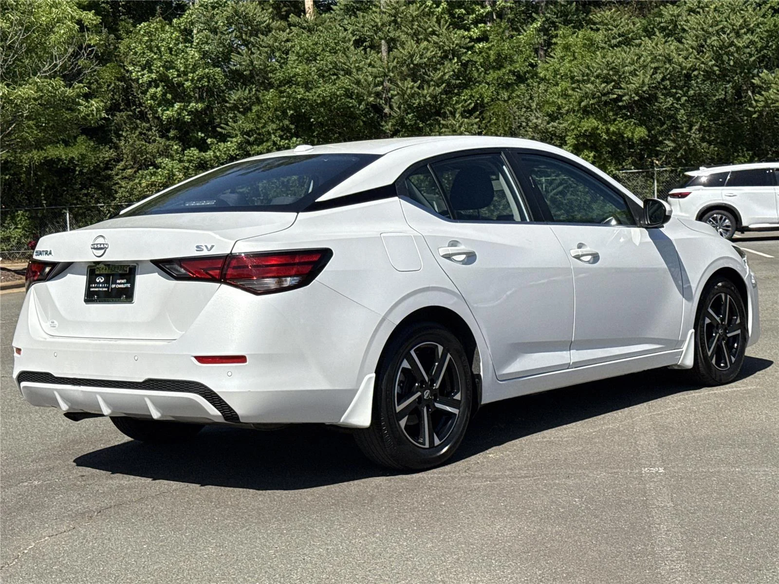 Used 2024 Aspen White Tricoat Nissan SV image 16