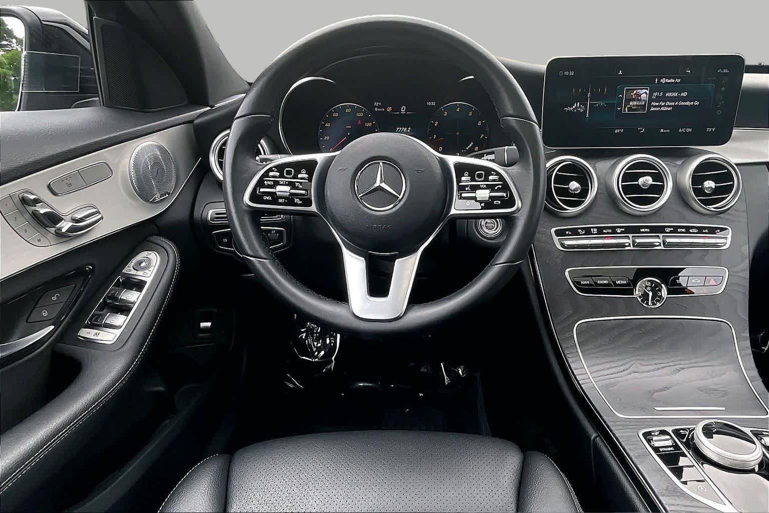 Used 2021 Obsidian Black Metallic Mercedes-Benz C 300 image 6