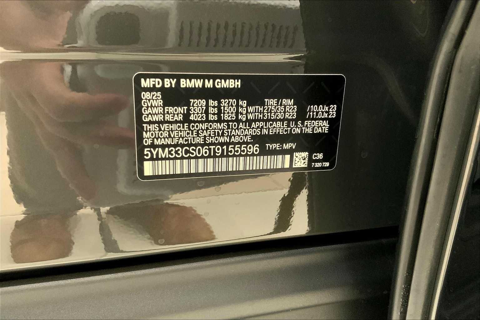 New 2026 Dravit Grey Metallic BMW Label image 18