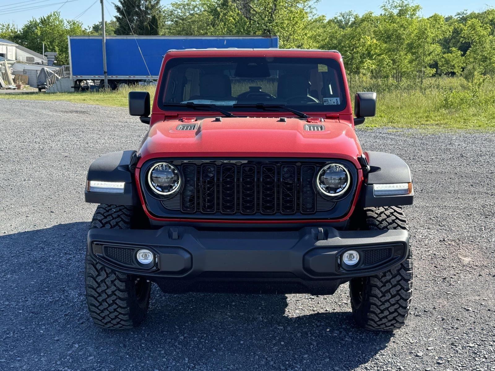 New 2026 Firecracker Red Clear-Coat Exterior Paint Jeep Willys image 28