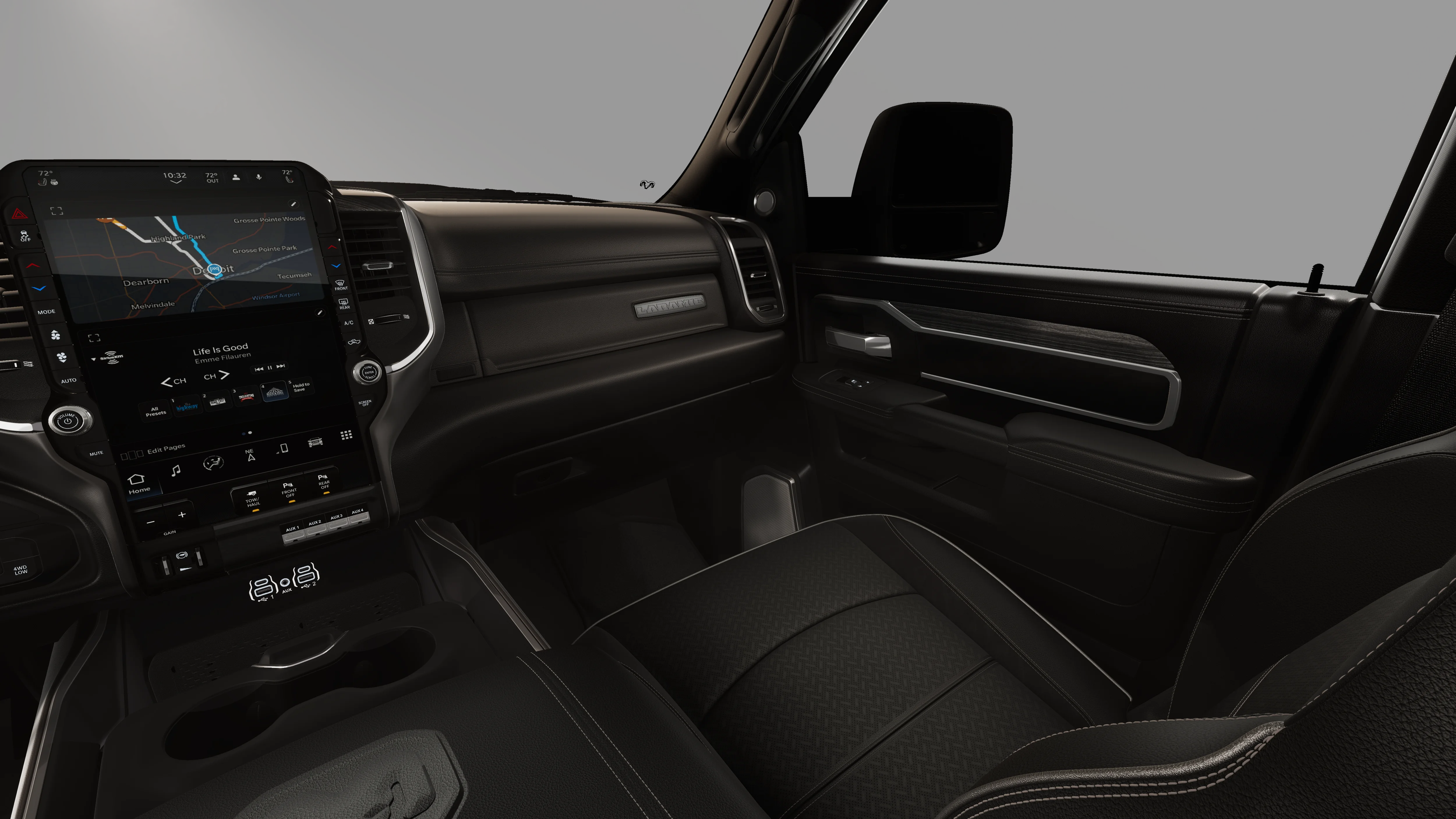 New 2026 Forged Blue Metallic Exterior Paint RAM Laramie image 19