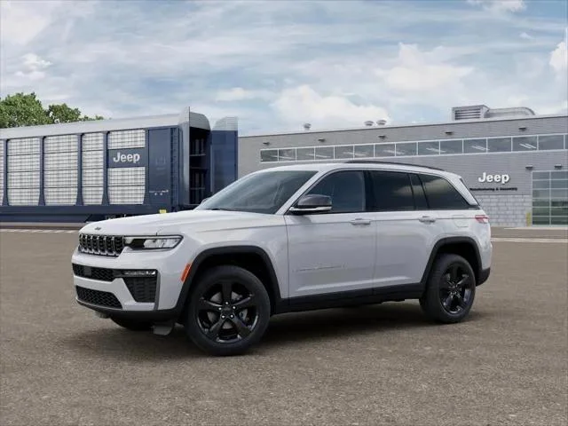 New 2026 Bright White Clear-Coat Exterior Paint Jeep Limited image 1