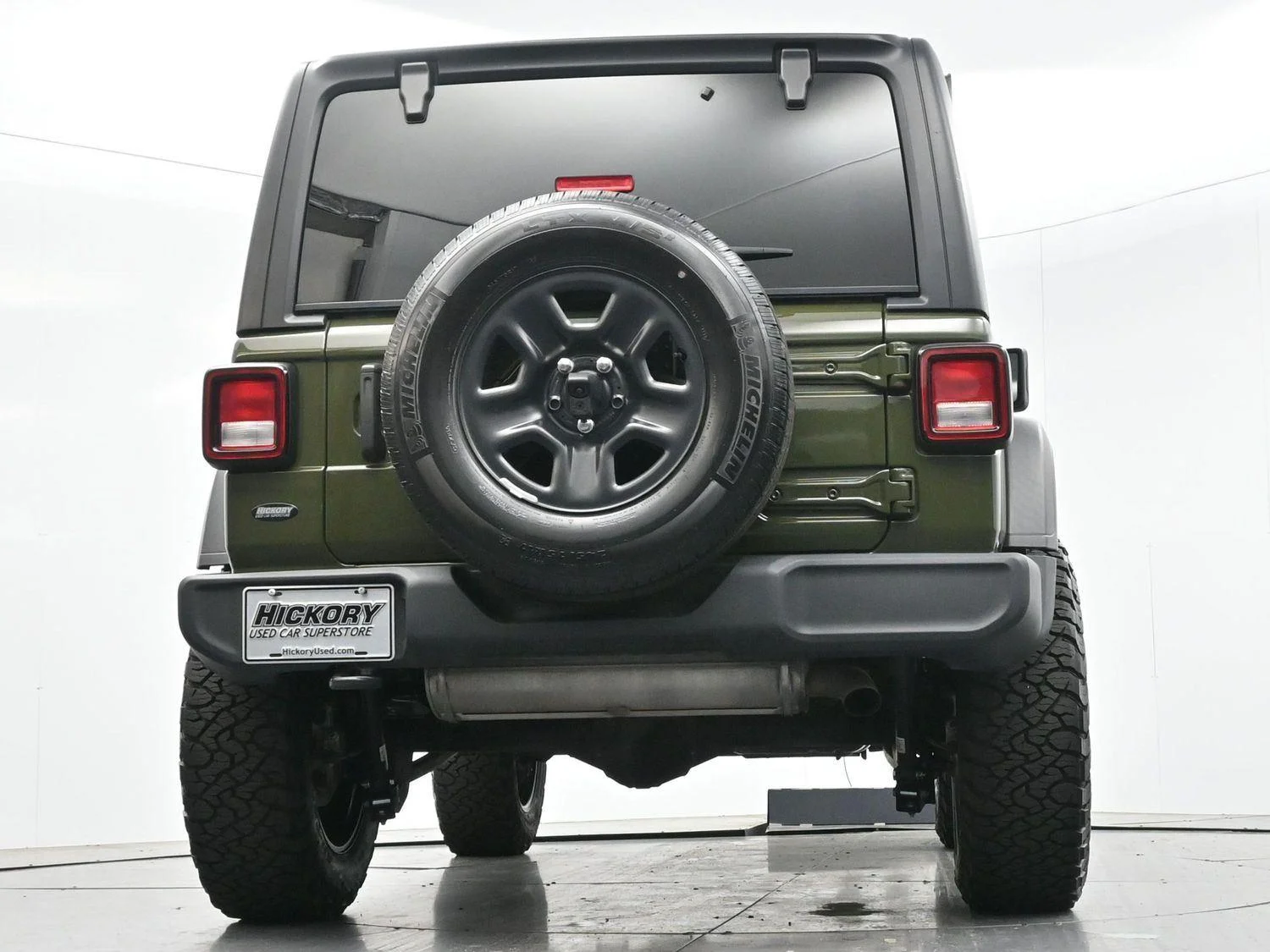 Used 2023 Sarge Green Clearcoat Jeep Sport image 48