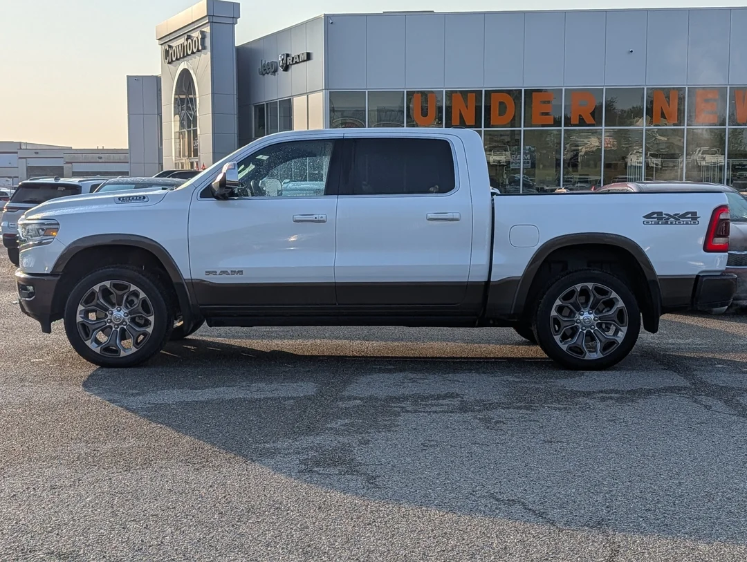 Used 2023 White RAM Limited Longhorn - - 4x4 - Trailer Tow Group - Panoramic Sunroof - 5.7L HEMI eTorque V8 & More! image 5