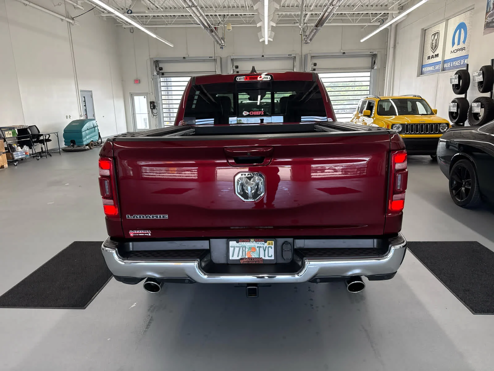 Used 2024 Delmonico Red Pearlcoat Ram Laramie image 5