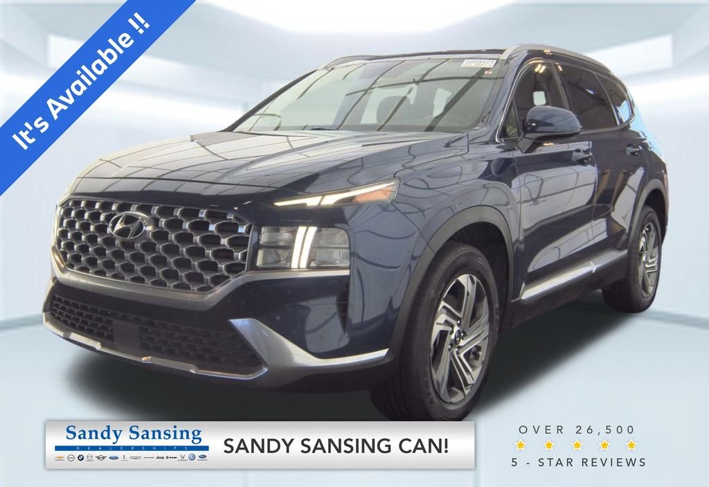 Used 2021 Blue Hyundai SEL image 1