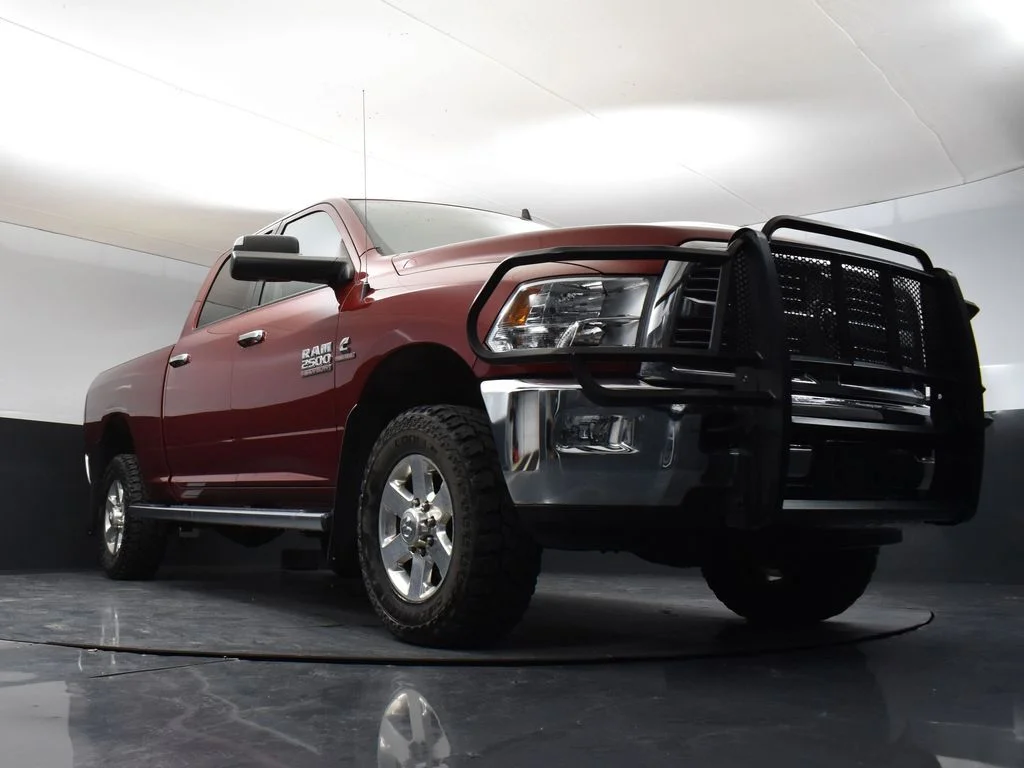 Used 2015 Deep Cherry Red Crystal Ram Big Horn image 8
