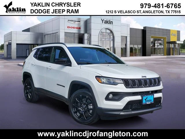 New 2026 Bright White Clear-Coat Exterior Paint Jeep Latitude image 1