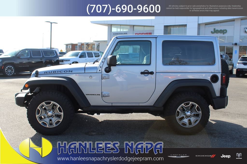 Used 2017 Jeep Wrangler Rubicon with VIN 1C4BJWCG8HL653851 for sale in Napa, CA