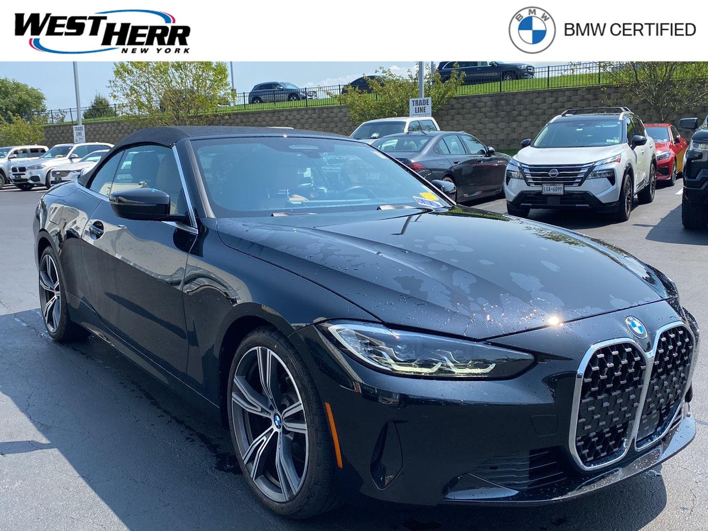 Certified Used 2024 Black Sapphire Metallic BMW 430i xDrive image 1