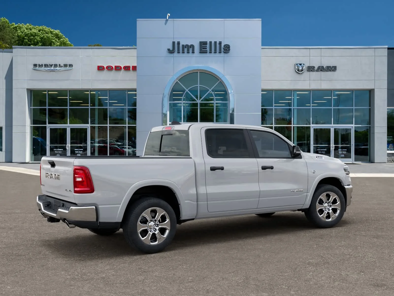 New 2026 Bright White Clearcoat RAM Big Horn image 4