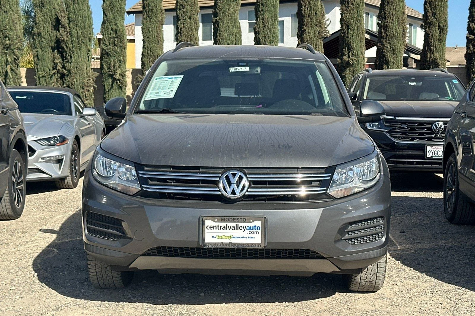 Used 2017 Volkswagen Tiguan S with VIN WVGAV7AX5HK024493 for sale in Modesto, CA