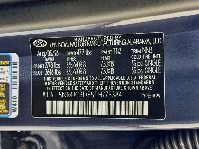 New 2026 Blue Hyundai SEL Premium FWD image 49