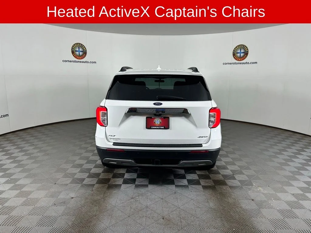 Certified Used 2023 White Metallic Ford XLT image 22