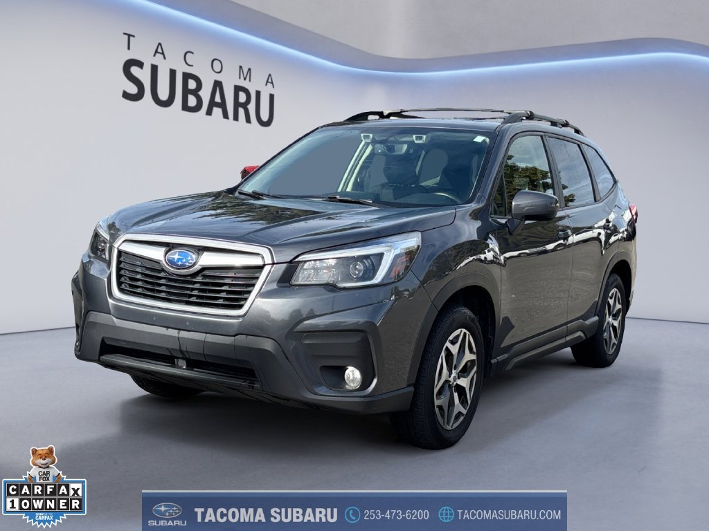 Used 2021 Gray Subaru Premium image 1