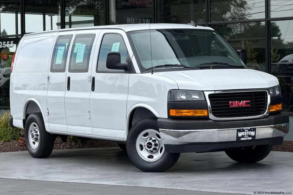 Used 2025 Summit White GMC Work Van image 1