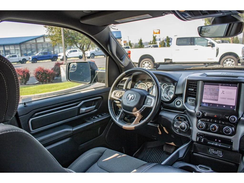 Used 2023 Granite Crystal Metallic Clearcoat Ram Big Horn image 22