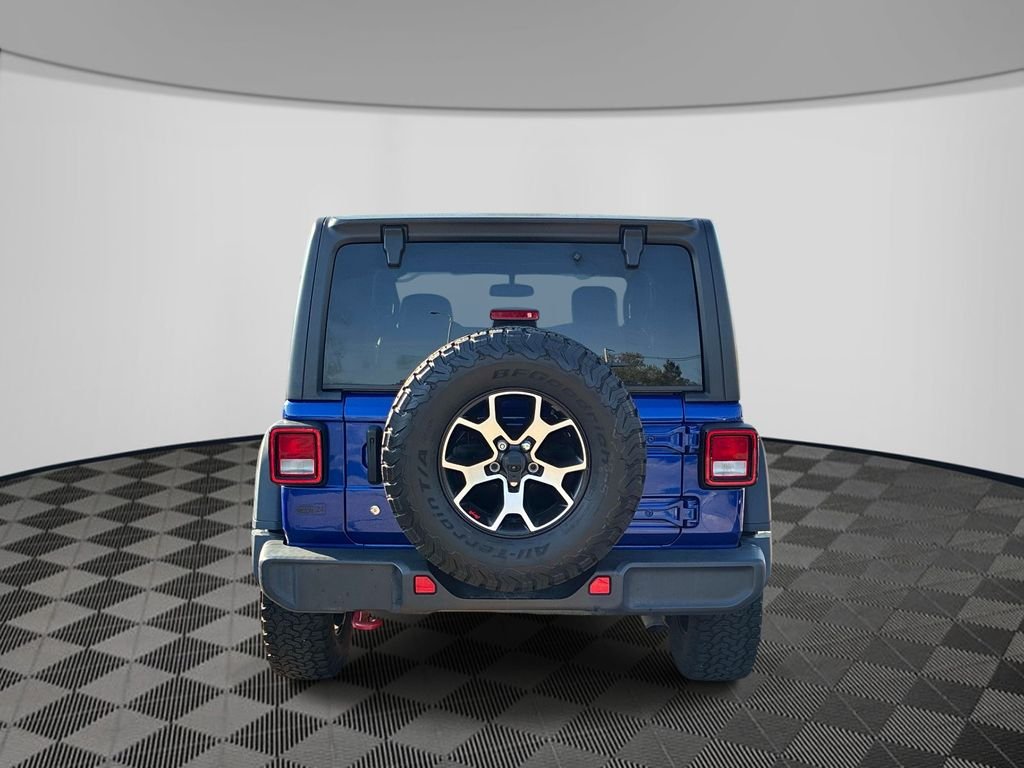 Used 2020 Blue Jeep Rubicon image 6