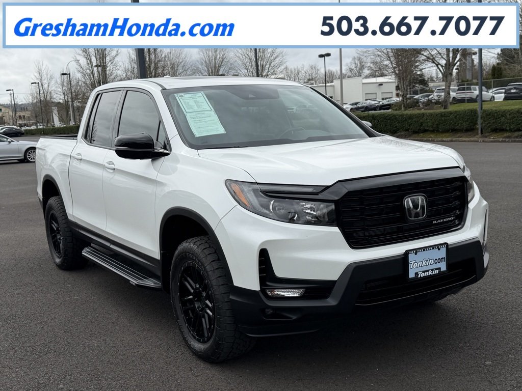 2022 Honda Ridgeline Black Edition