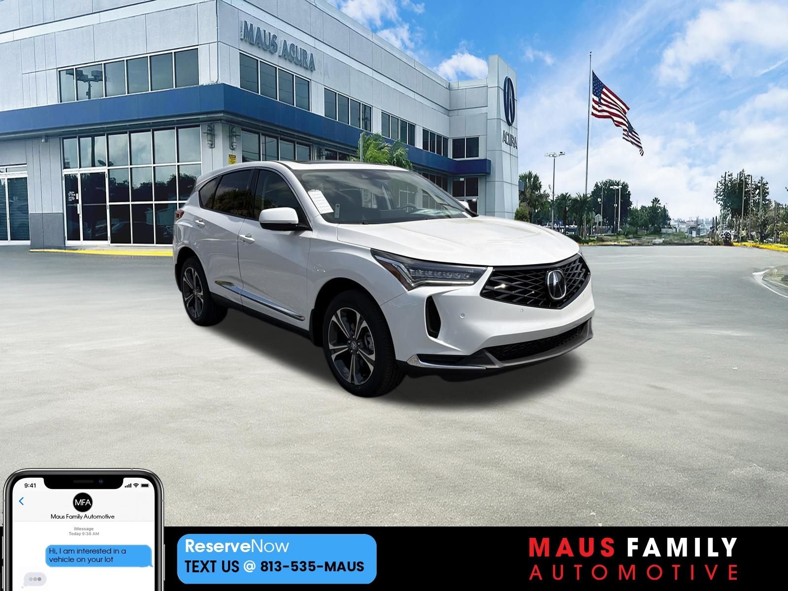 New 2026 Platinum White Pearl Acura Technology Package image 1