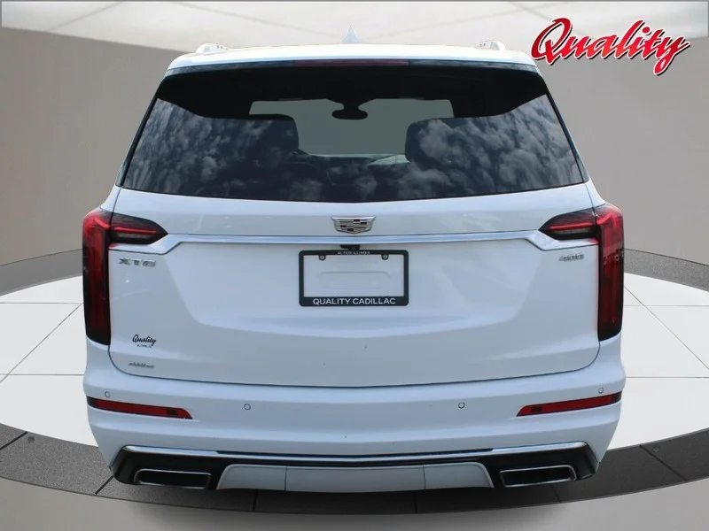 Used 2024 Crystal White Tricoat Cadillac AWD Premium Luxury image 4