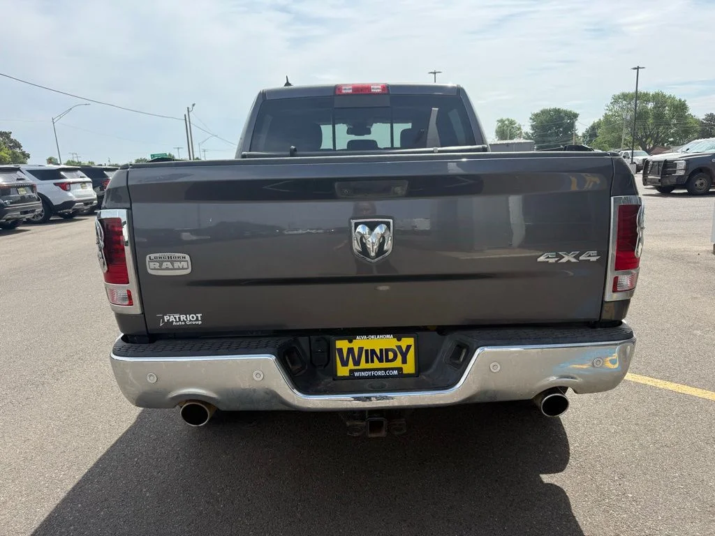Used 2016 Granite Crystal Clearcoat Metallic Ram Laramie Longhorn image 7